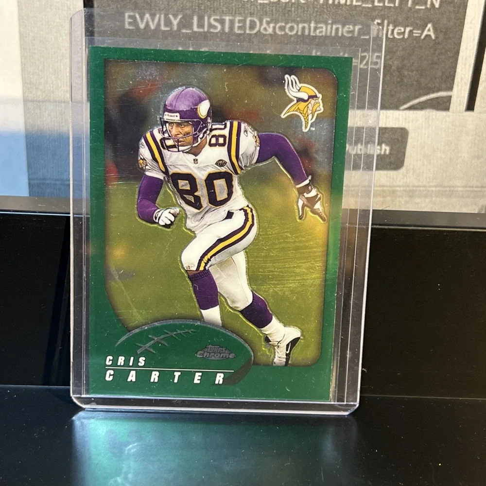 Top Chrom Cris Cater #115 WR Vikings